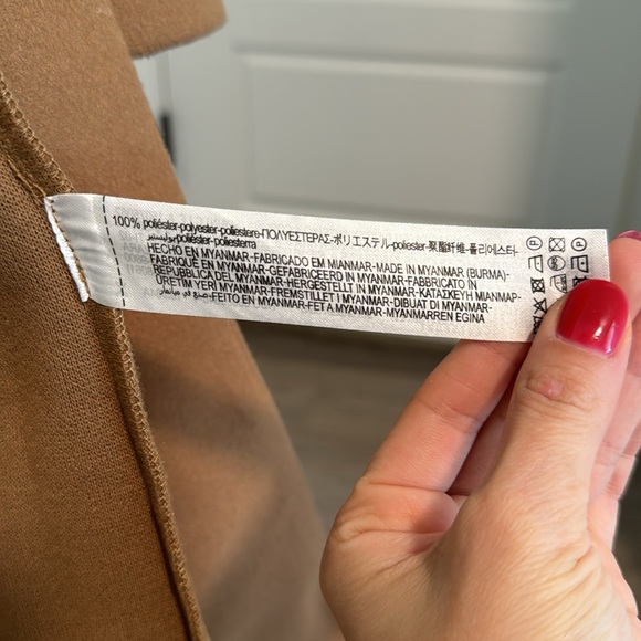 ZARA BROWN TRENCH COAT - Picture 4 of 4
